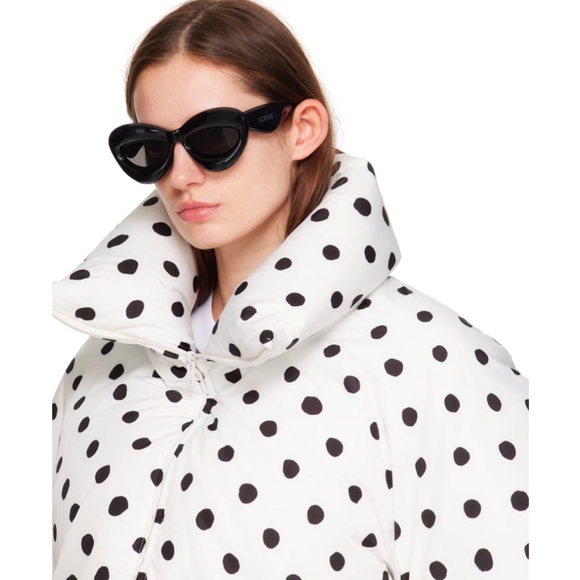 Loewe Black Inflated Cat-Eye Sunglasses - Picture 3 of 8